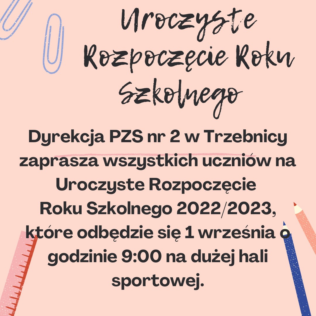 plakat rozpoczecie22 23