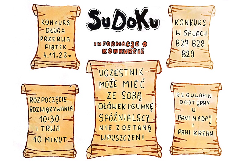 plakat sudoku